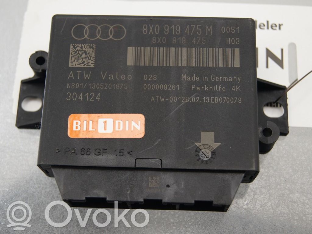 Parking PDC control unit/module   8X0919475AE,8X0919475M,8X0919475M,8X0919475AE,8X0919475M