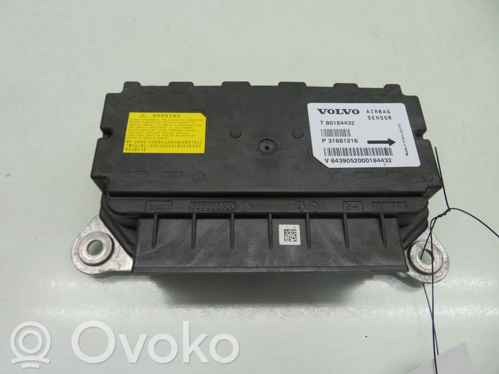 Volvo XC60 Centralina/modulo airbag