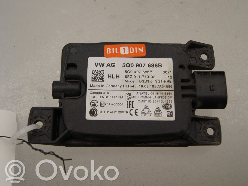 Skoda Superb B8 (3V) Senzor radar distronic 