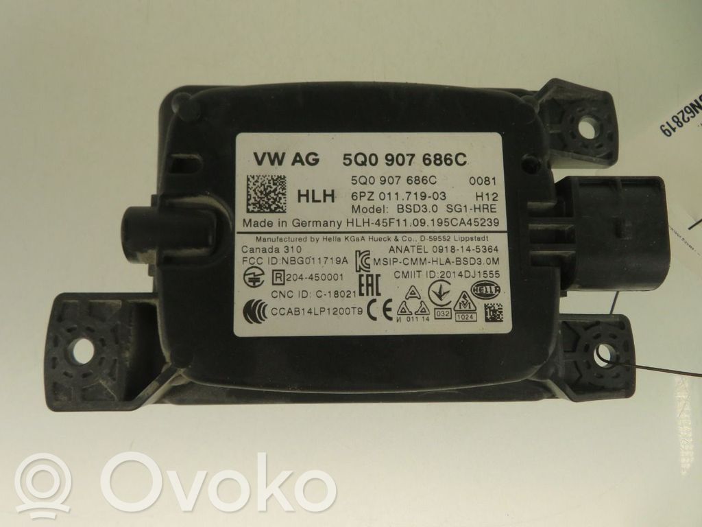 Volkswagen e-Golf Sensor de radar Distronic 