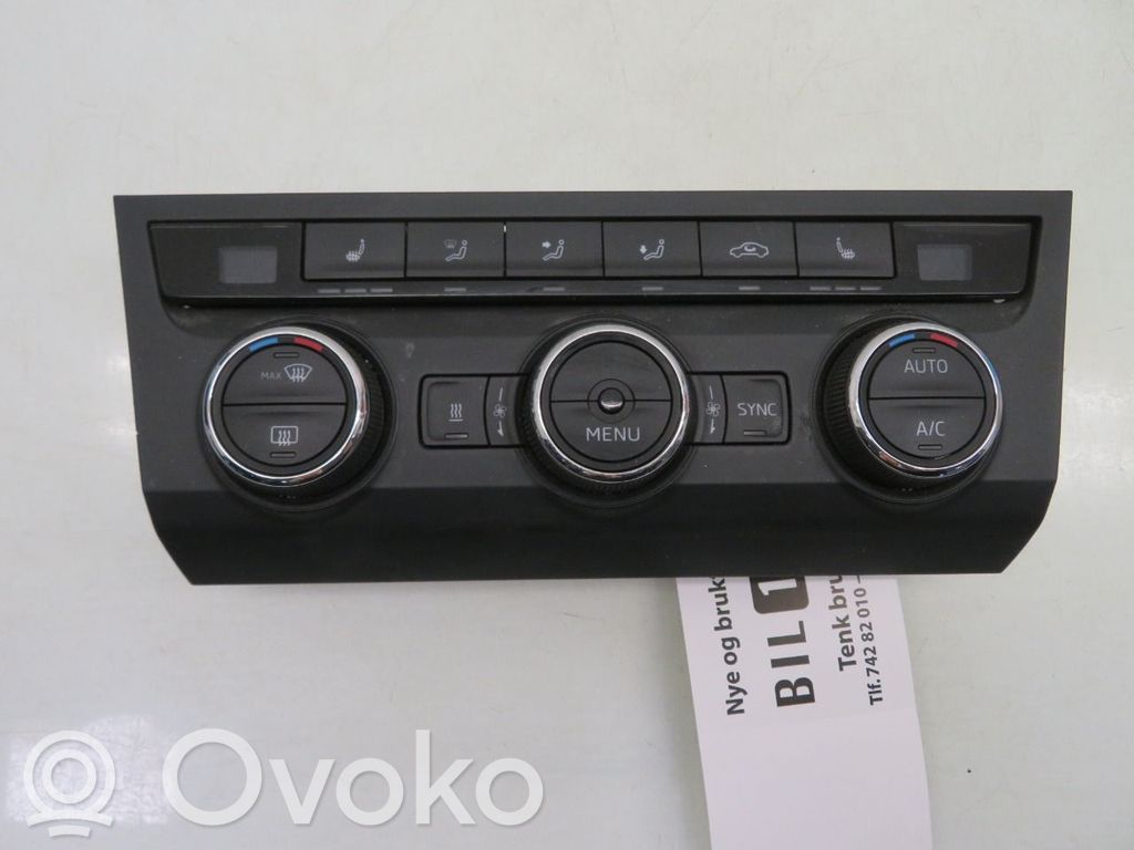 Skoda Superb B8 (3V) Verkleidung Bedieneinheit Klimaanlage / Heizung