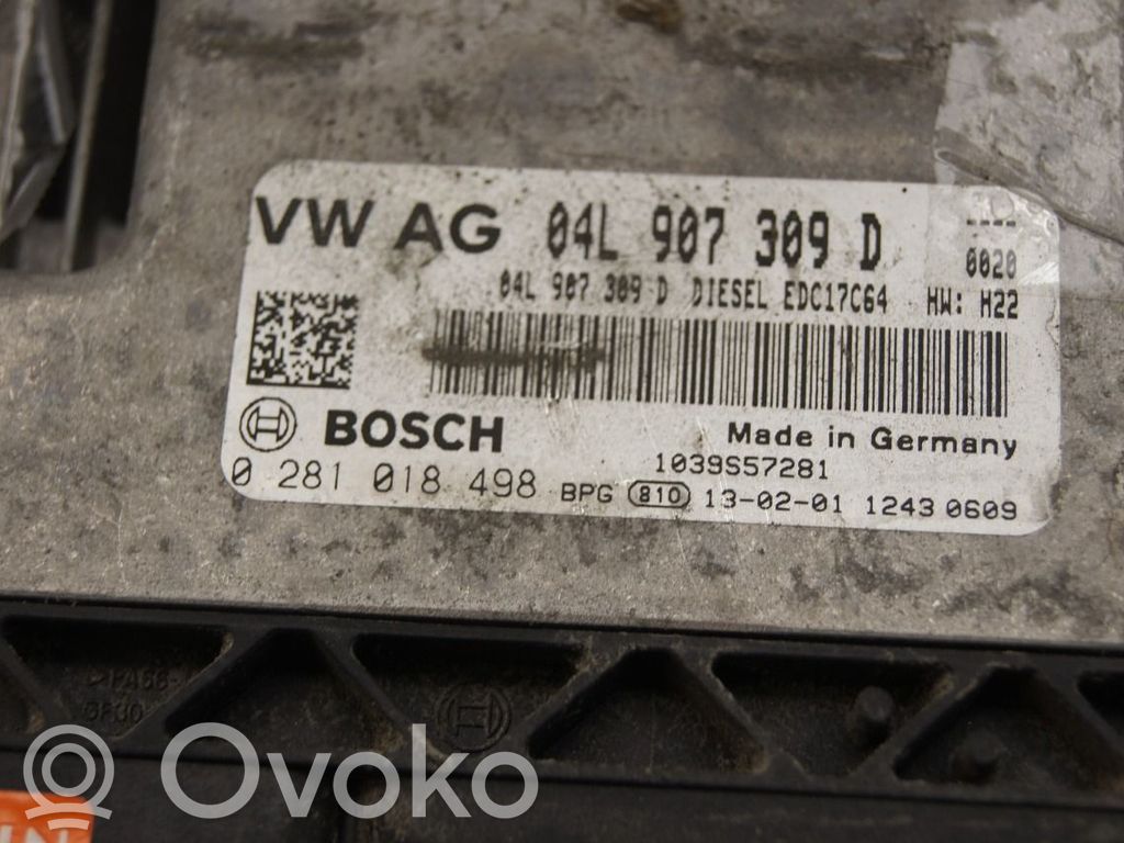 Volkswagen Golf VII Centralina/modulo motore ECU