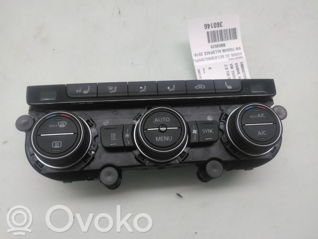 Volkswagen Tiguan Console centrale, commande chauffage/clim
