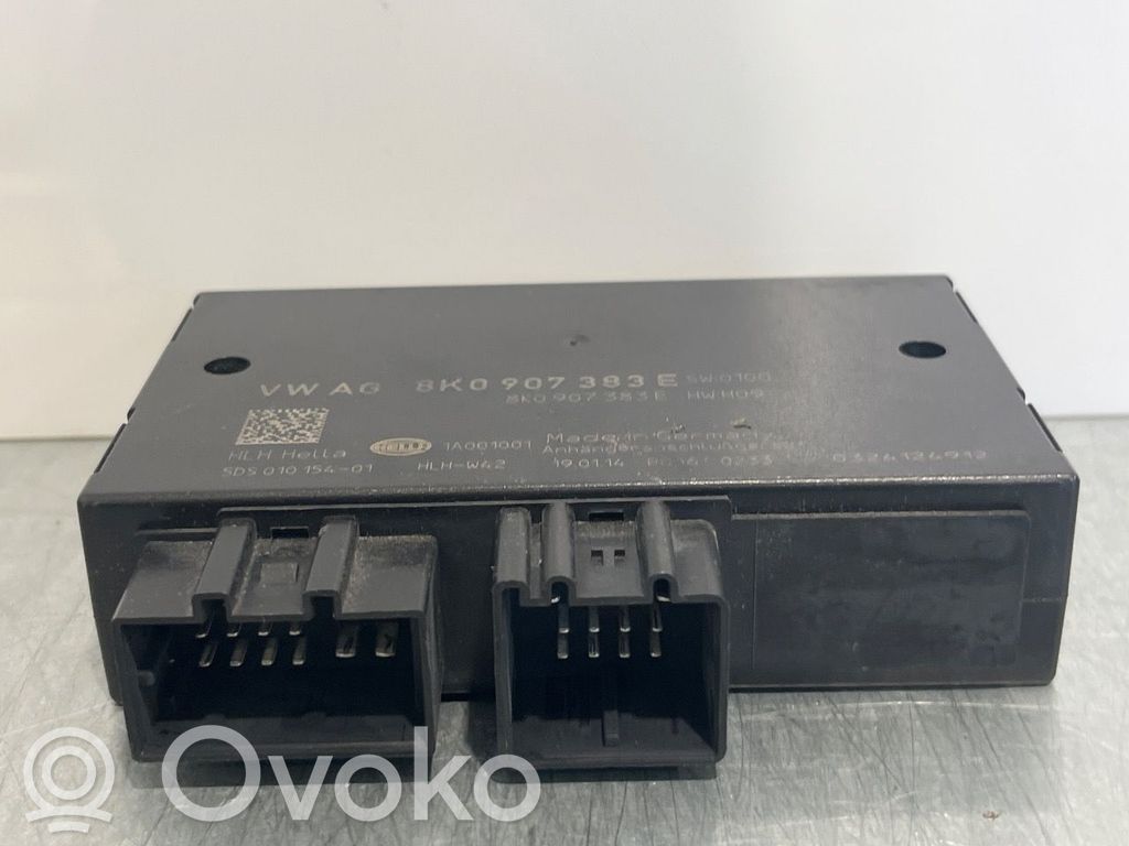 Audi A4 S4 B8 8K Centralina/modulo rimorchio barra di traino 