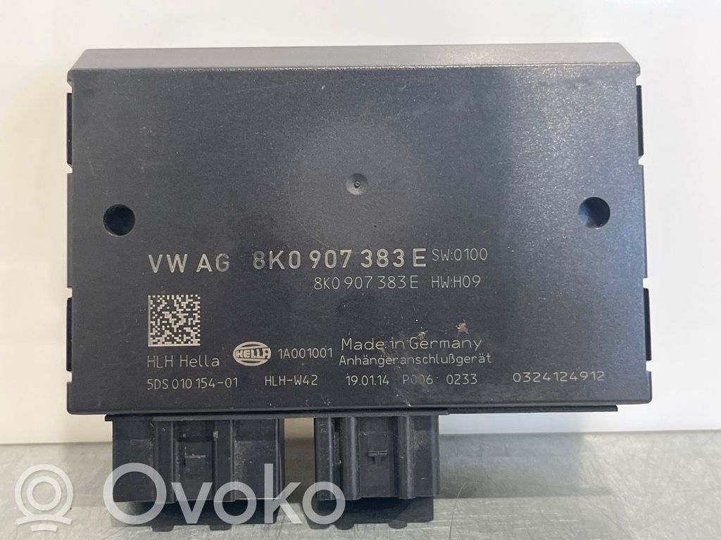 Audi A4 S4 B8 8K Module de contrôle crochet de remorque 