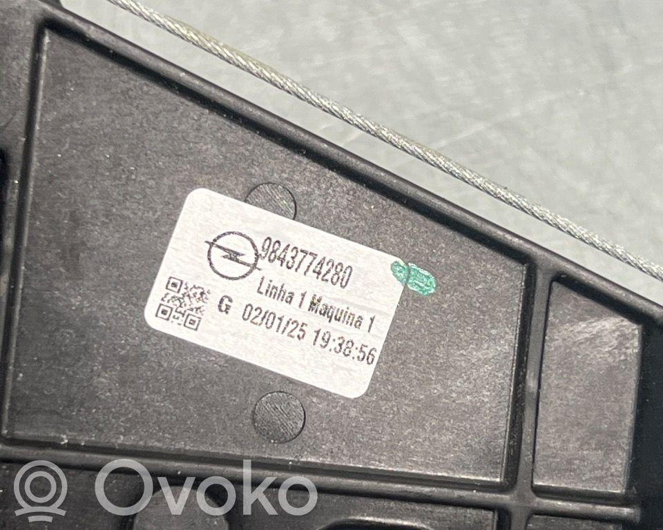 Opel Mokka B Regulador de ventanilla eléctrico de puerta delantera