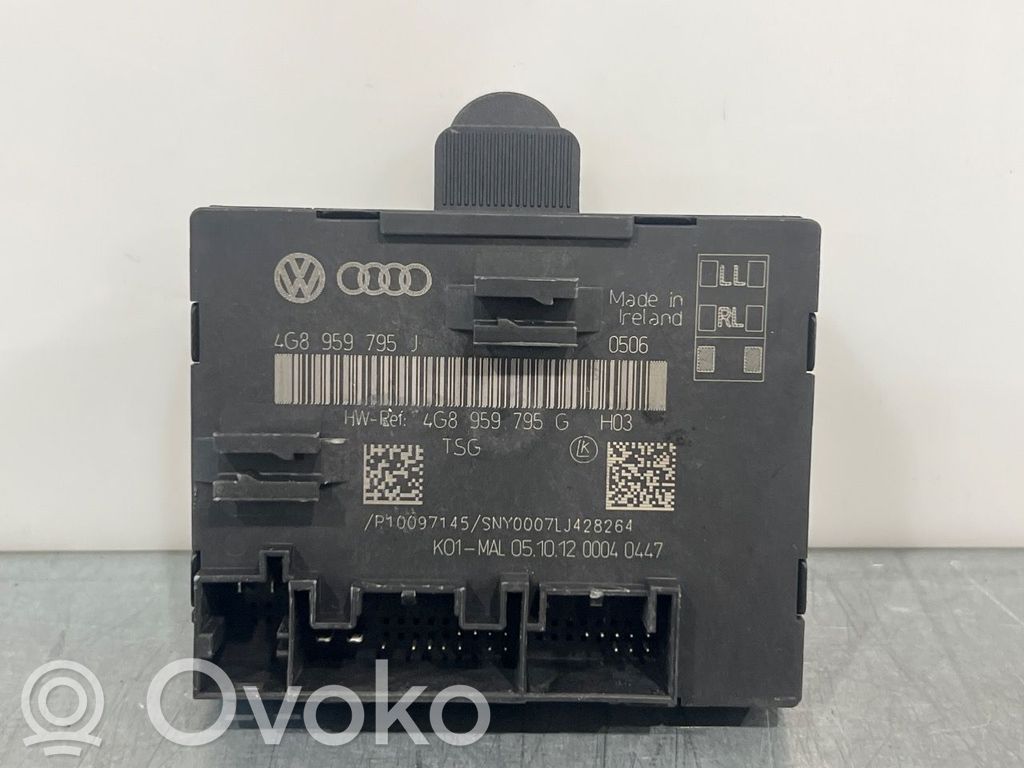 Unité de commande module de porte   4G8959795D,4G8959795J,4G8959795J,4G8959795D,4G8959795J