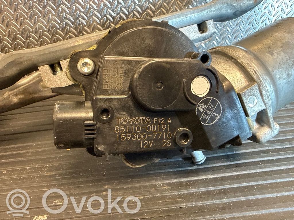 Toyota Yaris Tiranti del tergicristallo anteriore