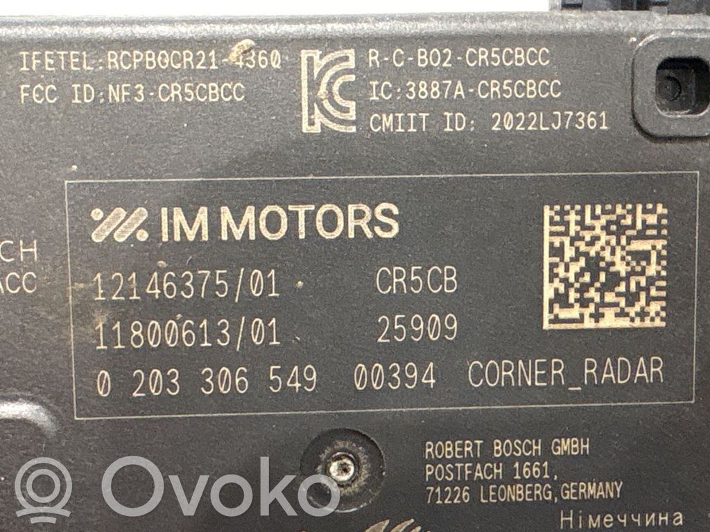 Sensore radar Distronic   11800613,12146375,12146375,0203306549,11800613,12146375