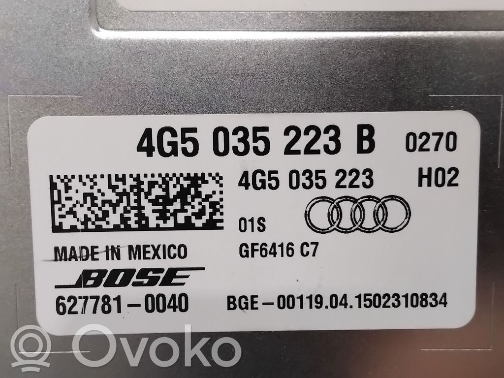 Audi A6 Allroad C7 Amplificatore 