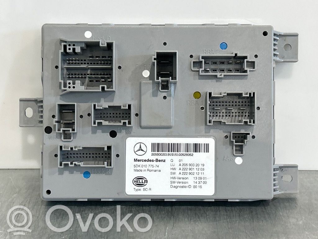 Mercedes-Benz C W205 Altre centraline/moduli 