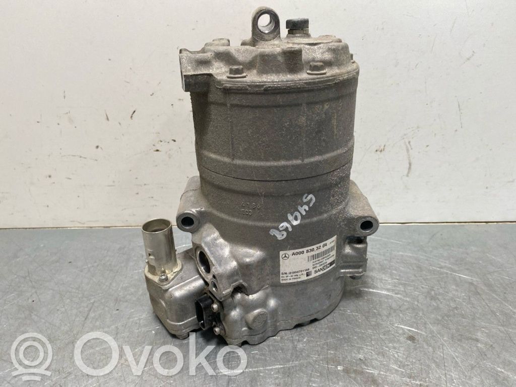 Mercedes-Benz EQC Ilmastointilaitteen kompressorin pumppu (A/C)