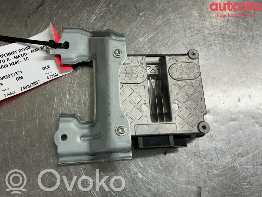 Isuzu D-Max Otras unidades de control/módulos