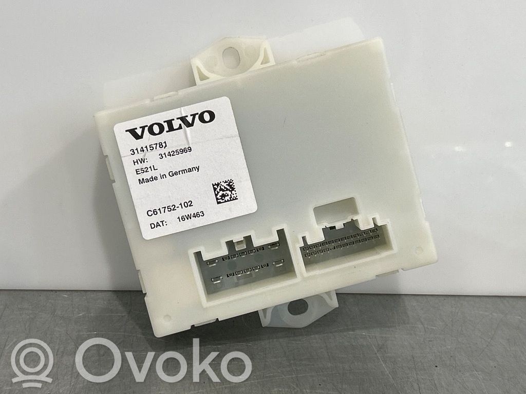 Volvo XC60 Unitate/modul comandă hayon/portbagaj 
