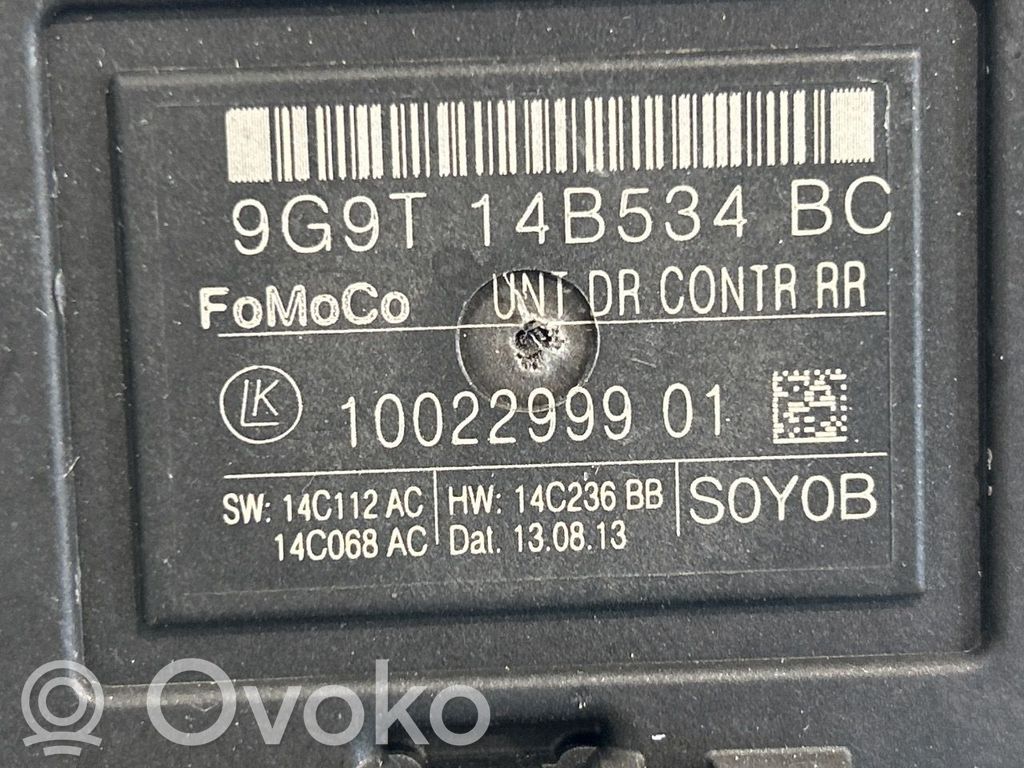 Unitate/modul comandă uși   31318368,9G9T14B534BC,9G9T14B534BC,1002299901,31318368,9G9T14B534BC