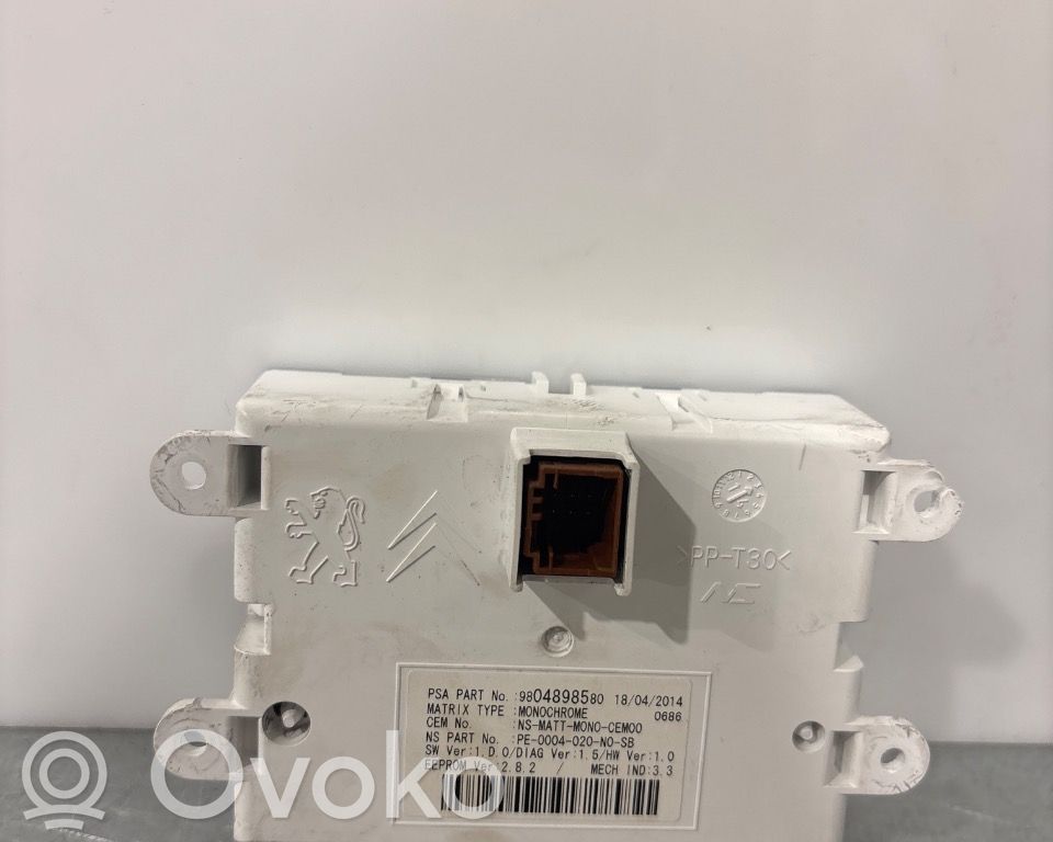Peugeot 3008 I Controllo multimediale autoradio 