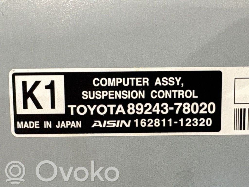 Lexus NX Comutator înălțime/mod rulare suspensie