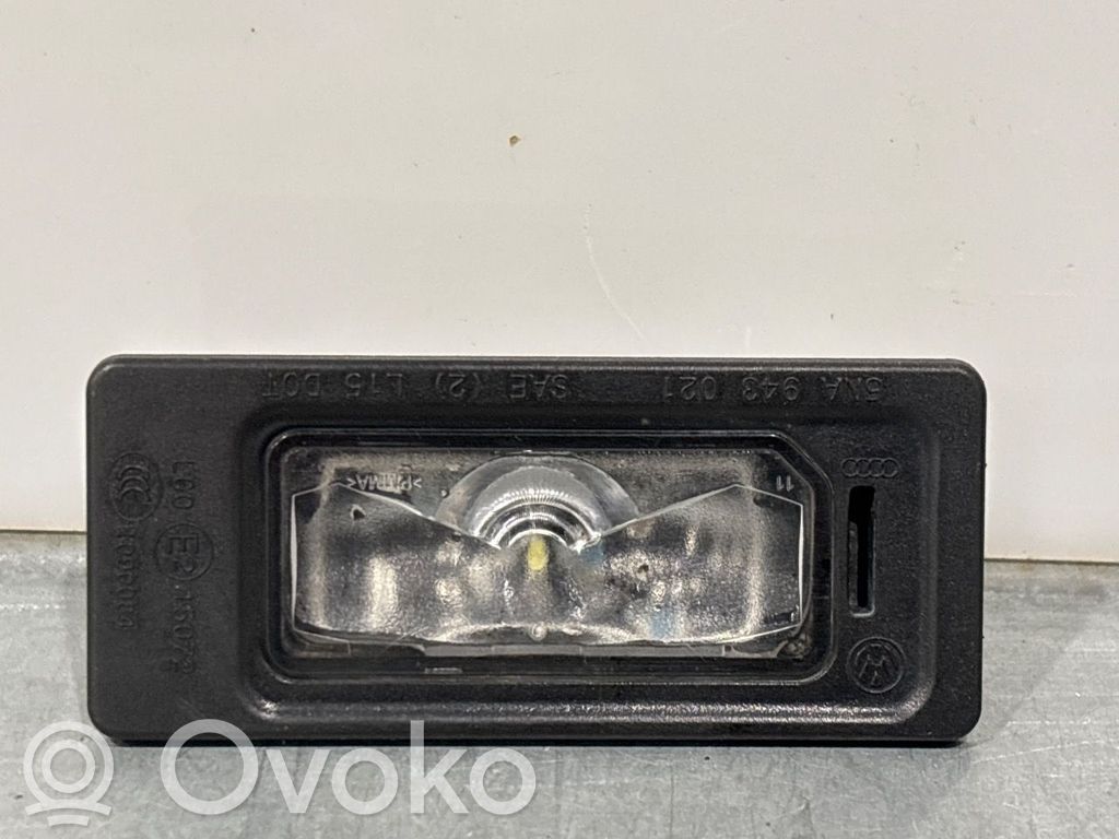 Volkswagen ID.3 Éclairage de plaque d'immatriculation