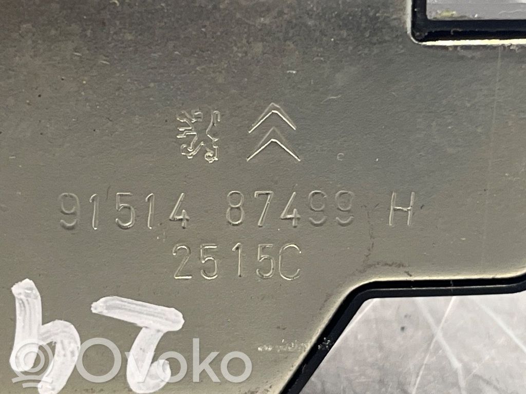 Peugeot 3008 I Loquet de verrouillage de hayon 