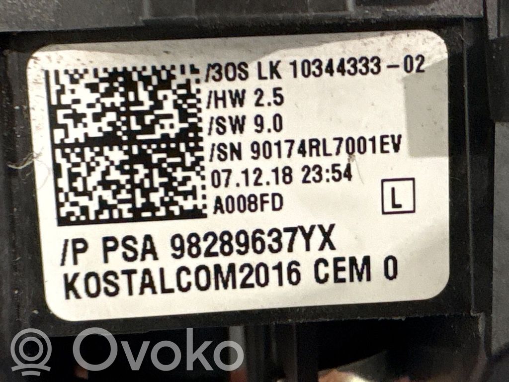 Interrupteur / bouton multifonctionnel   98289637YX,98289637YX,98289637YX,98289637YX