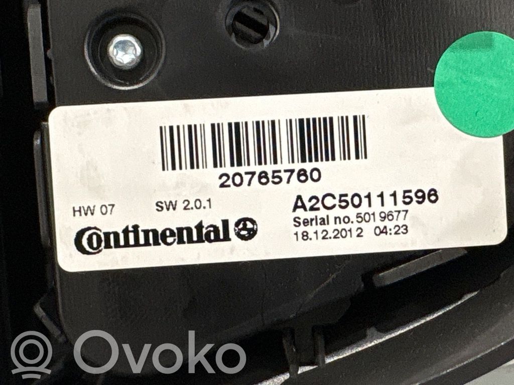 Opel Mokka Panel klimatyzacji / Ogrzewania