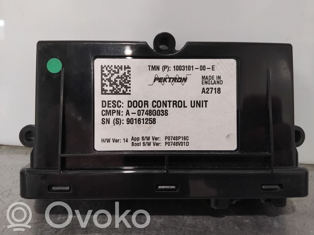 Tesla Model S Centralina/modulo portiere
