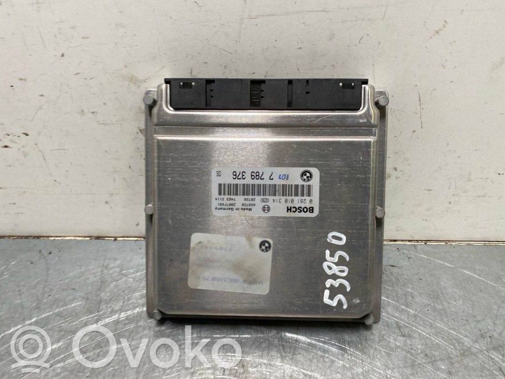 Unidad de control/módulo ECU del motor   13617793122,7789376,13617793122