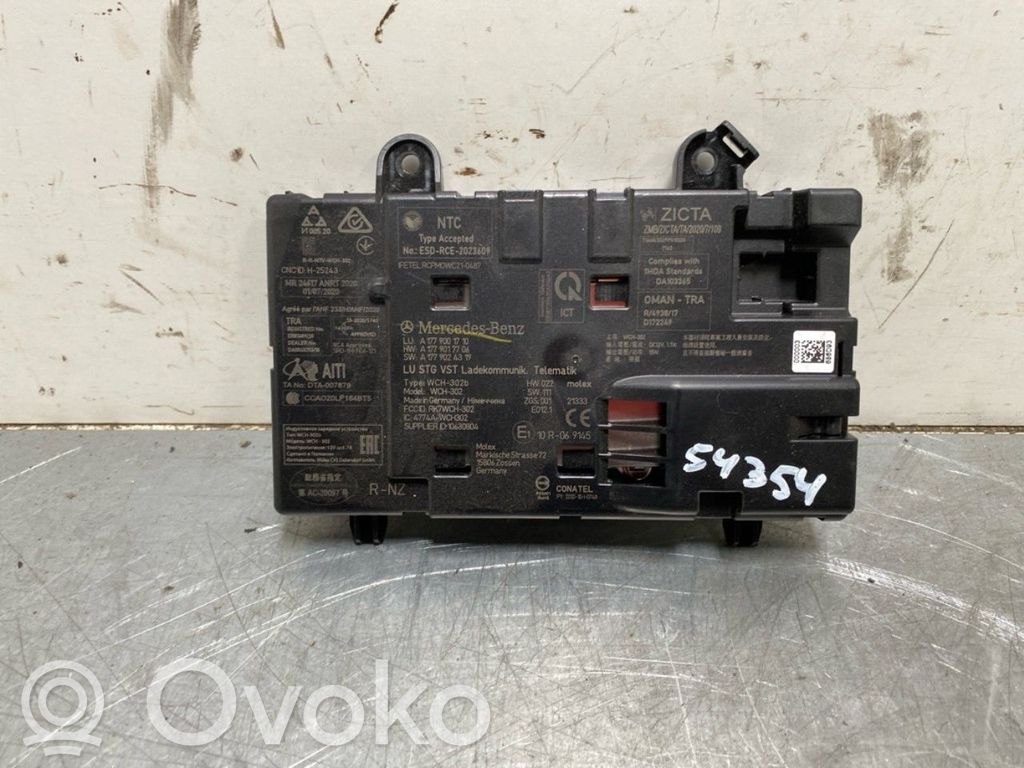 Mercedes-Benz EQB Inne komputery / moduły / sterowniki