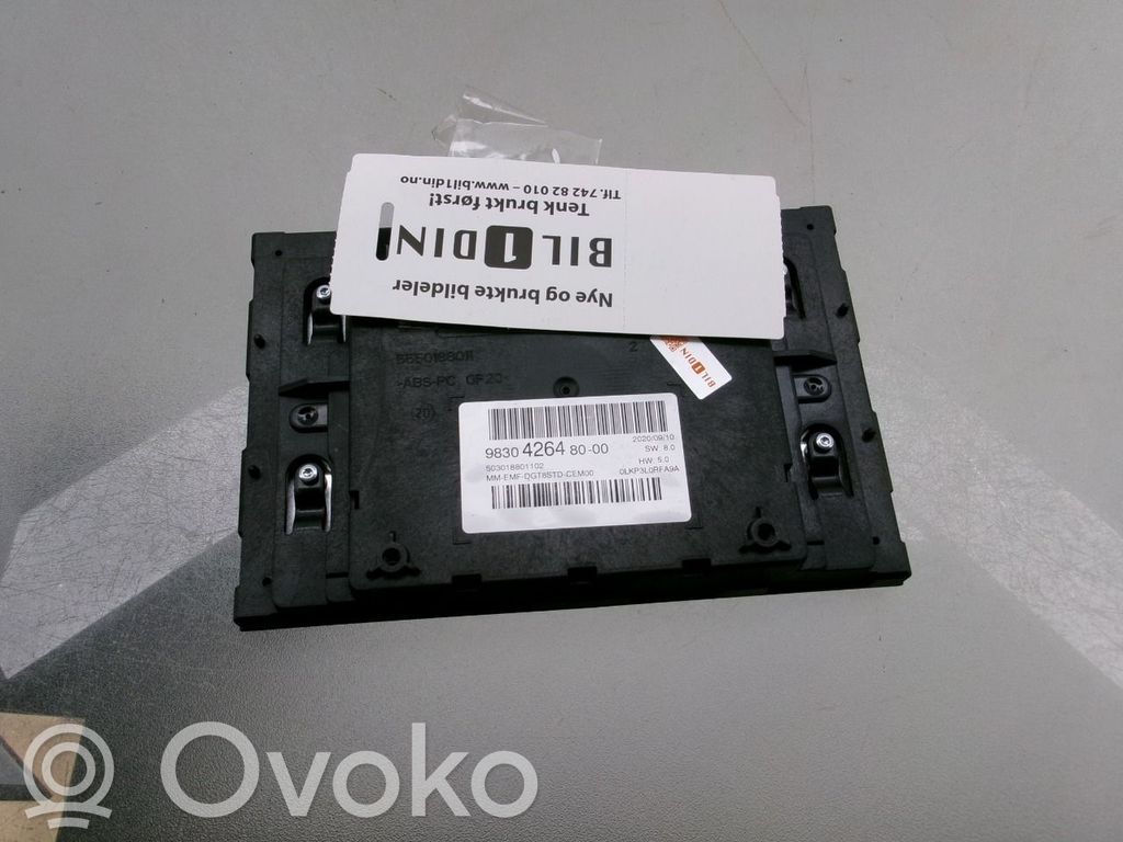 Toyota Proace Autres pièces du tableau de bord