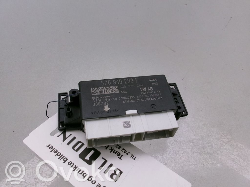 Skoda Fabia Mk3 (NJ) Unité de commande, module PDC aide au stationnement