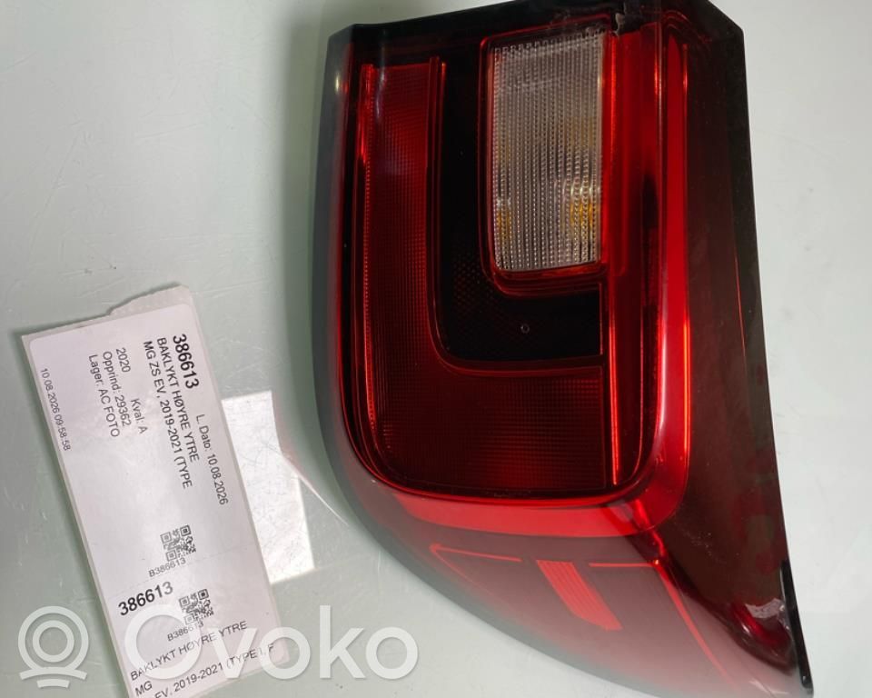 MG ZS Lampa tylna