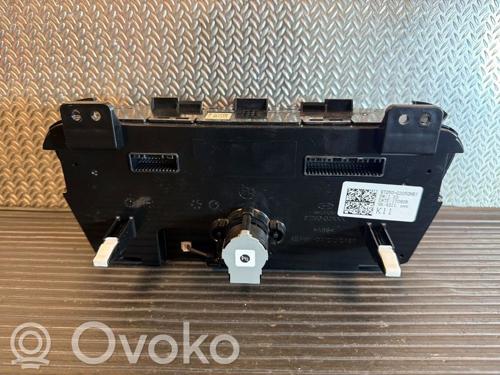 Hyundai Ioniq Console centrale, commande chauffage/clim