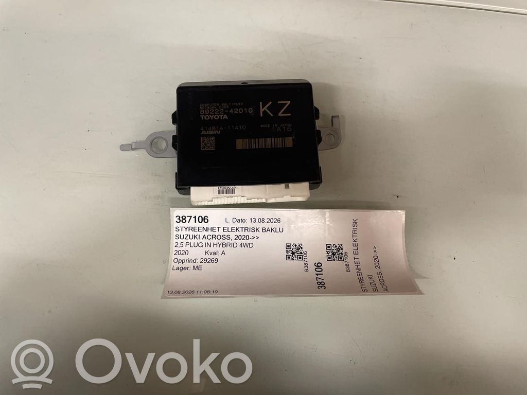 Unidad de control/módulo del maletero/compartimiento de carga   8922242010,T892224201000,8922242010,T892224201000