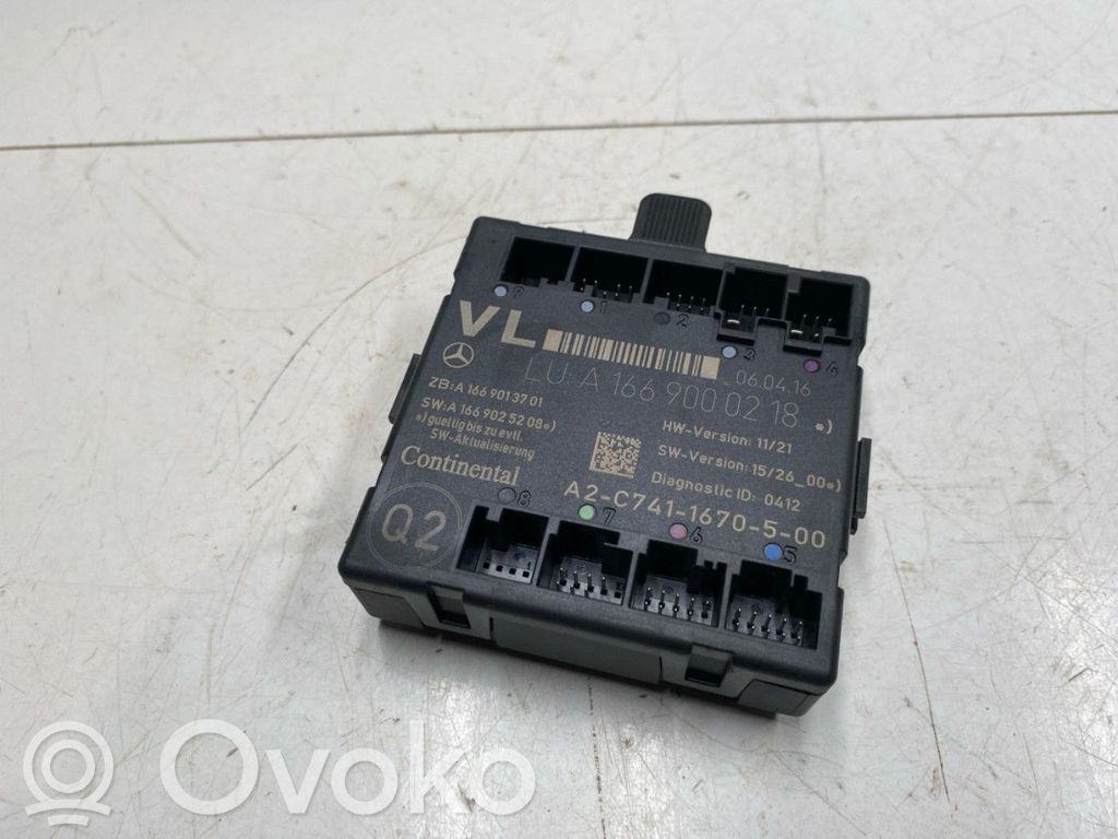 Mercedes-Benz B W246 W242 Unidad de control/módulo de la puerta