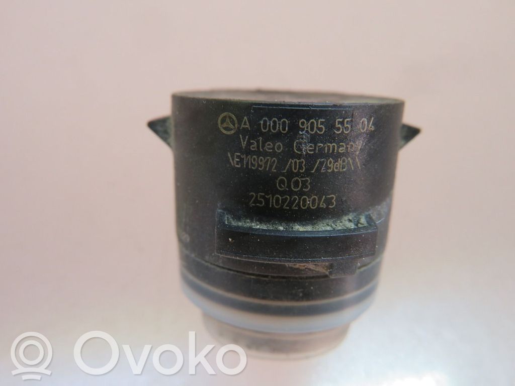 Interruptor del sensor de aparcamiento (PDC)   A0009055504,A0009055504
