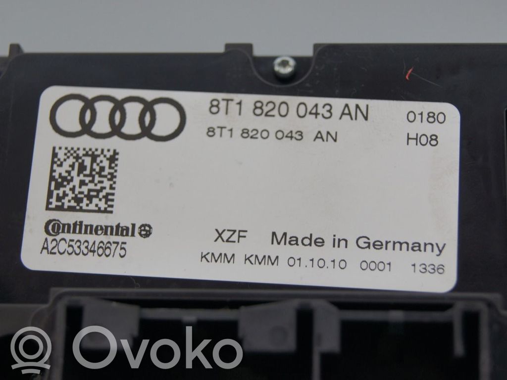Audi A4 S4 B8 8K Mascherina climatizzatore/regolatore riscaldamento