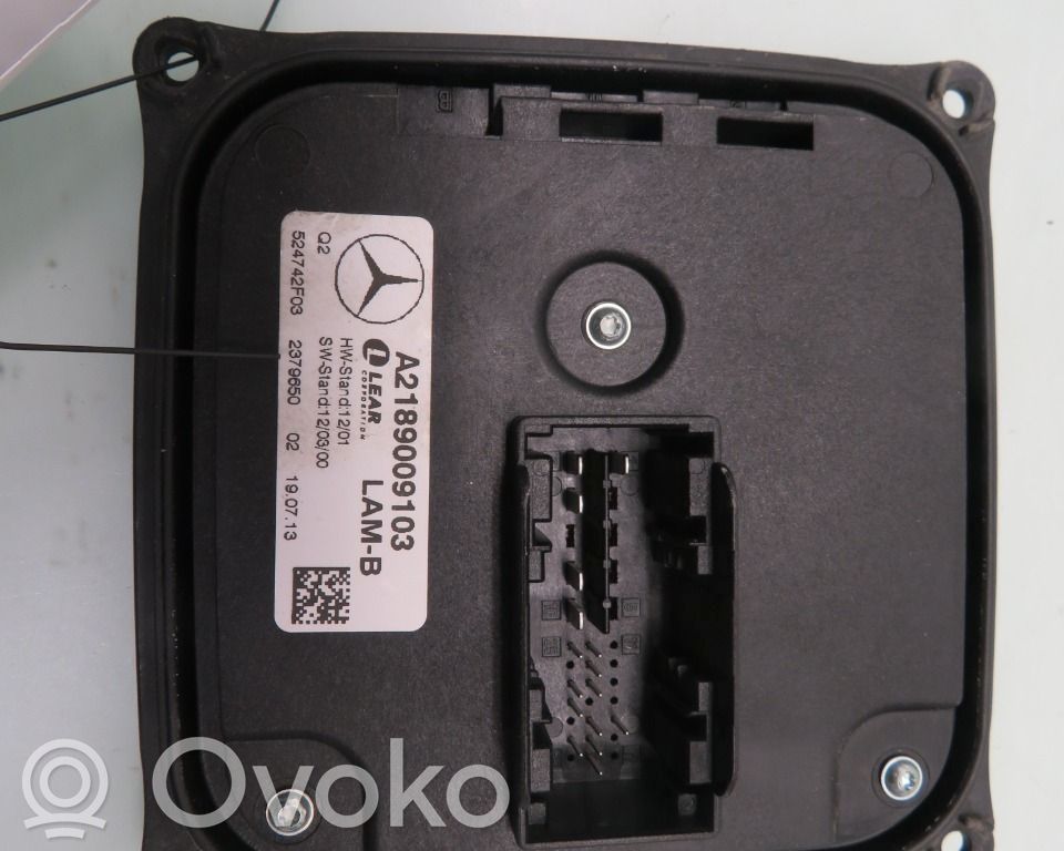 Mercedes-Benz B W246 W242 Unité de commande / module Xénon 