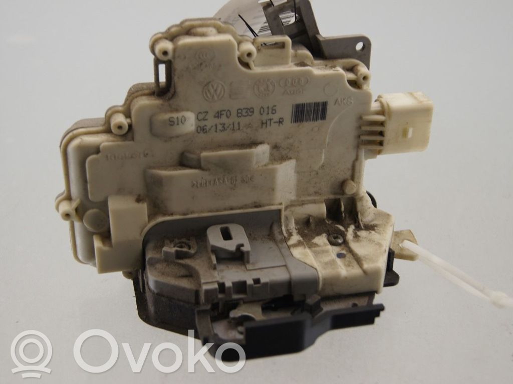 Audi A3 S3 8P Takaoven lukko 