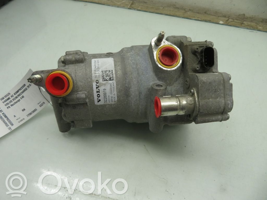 Volvo XC40 Ilmastointilaitteen kompressorin pumppu (A/C)