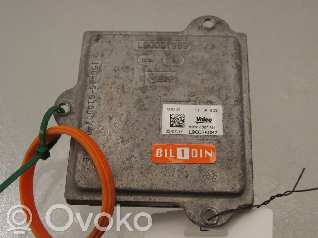 BMW i3 Ksenona vadības bloks