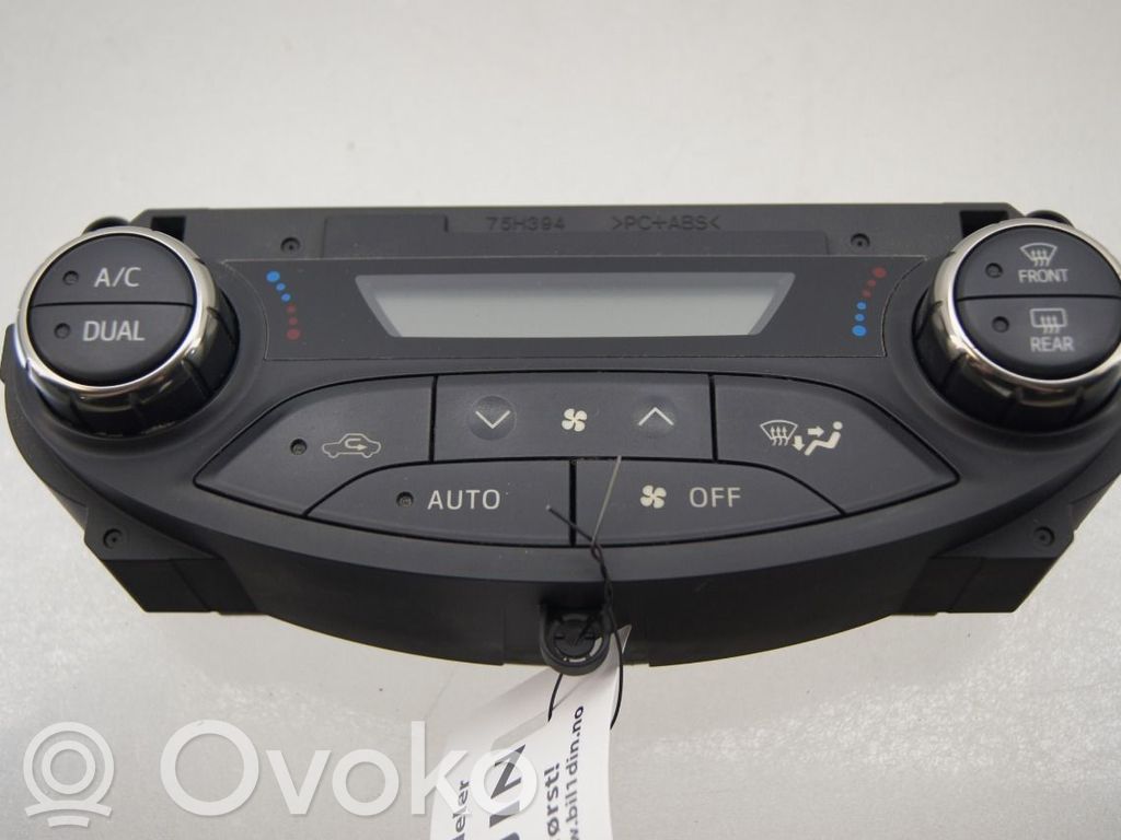 Toyota Yaris Console centrale, commande chauffage/clim