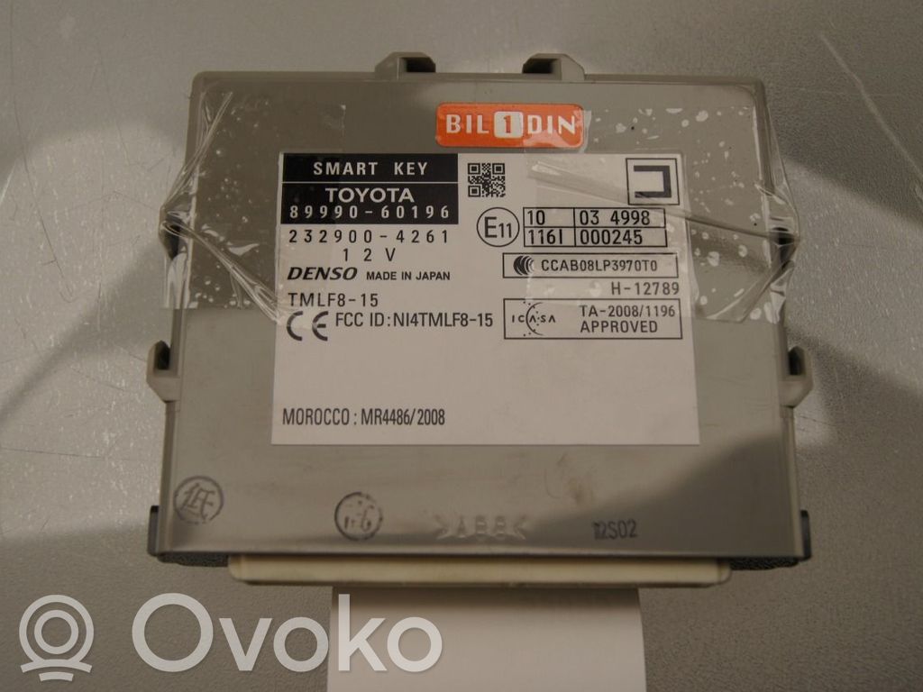 Toyota Land Cruiser (J150) Centralina/modulo keyless go
