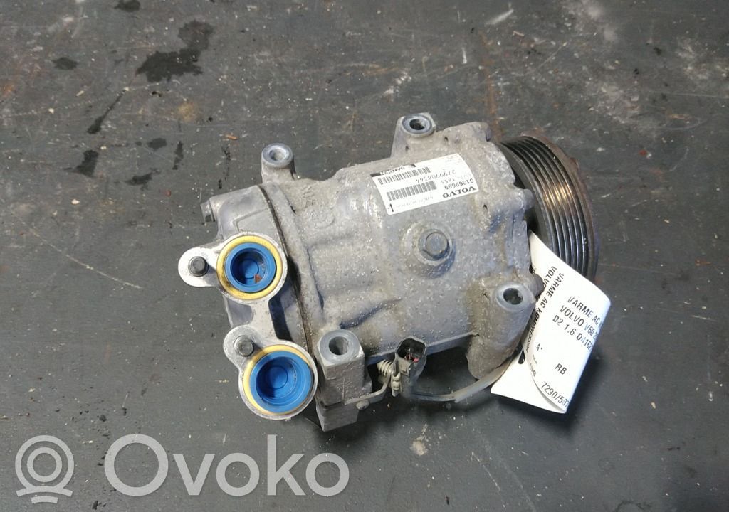 Volvo V60 Compresor (bomba) del aire acondicionado (A/C))
