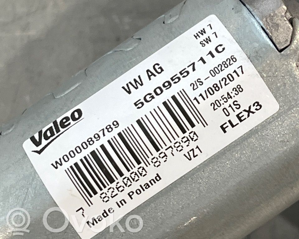 Volkswagen e-Golf Motor ștergător lunetă 