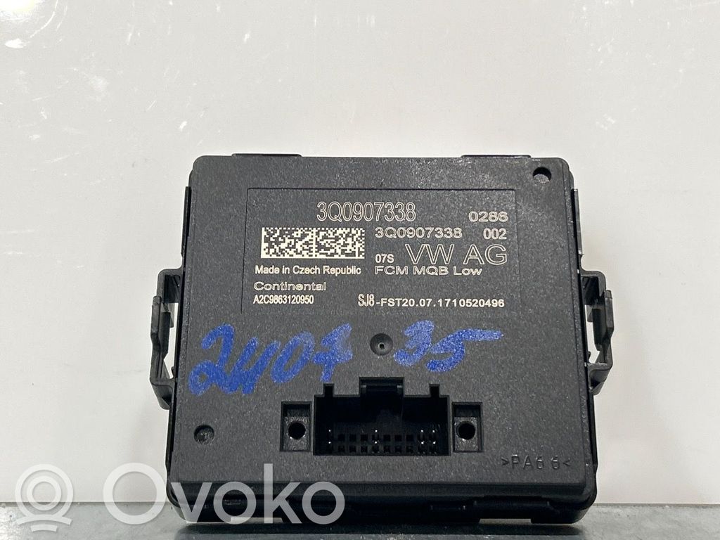 Skoda Superb B8 (3V) Sonstige Steuergeräte / Module 