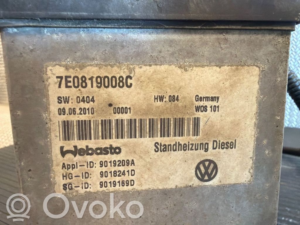 Volkswagen Transporter - Caravelle T5 Réchauffeur de carburant 