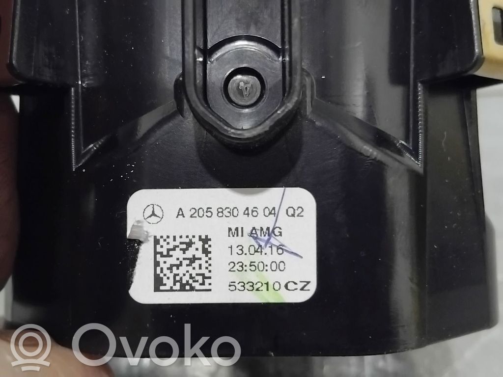 Mercedes-Benz GLC X253 C253 Rejilla de ventilación central del panel
