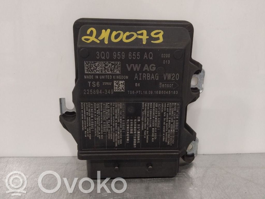 Skoda Octavia Mk3 (5E) Unitate/modul de comandă airbaguri 