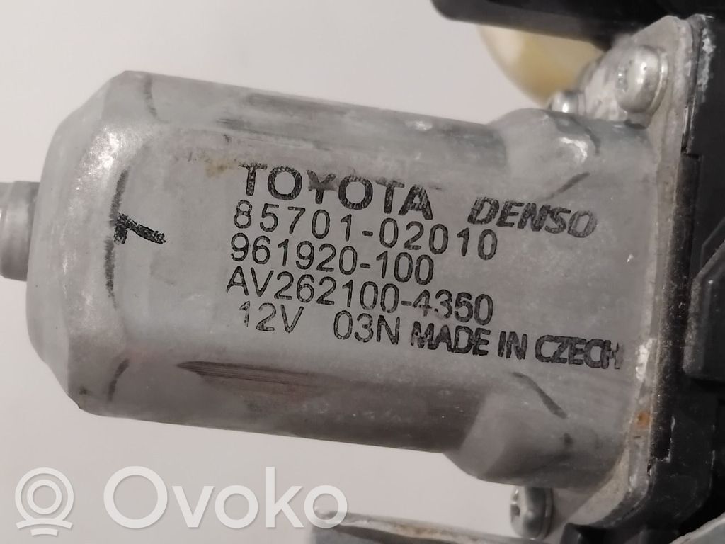Toyota Avensis T270 Podnośnik szyby drzwi z silniczkiem