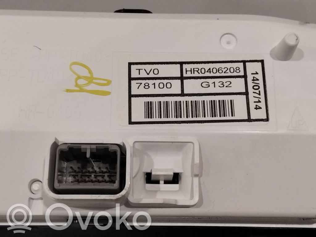 Honda Civic IX Compteur de vitesse tableau de bord